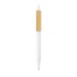 Długopis z bambusowym klipem, RABS biały P611.083 (1) thumbnail