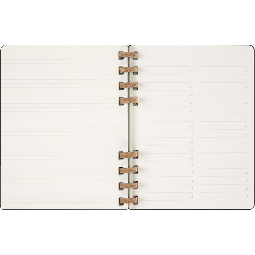 Spiralny kalendarz MOLESKINE Life Czarny VM490-03/2025 (13)
