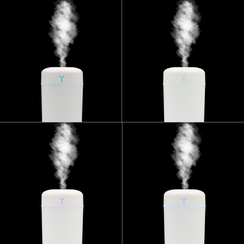Nawilżacz powietrza 300 ml, podświetlenie zmieniające kolor biały V0194-02 (5)