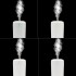 Nawilżacz powietrza 300 ml, podświetlenie zmieniające kolor biały V0194-02 (5) thumbnail