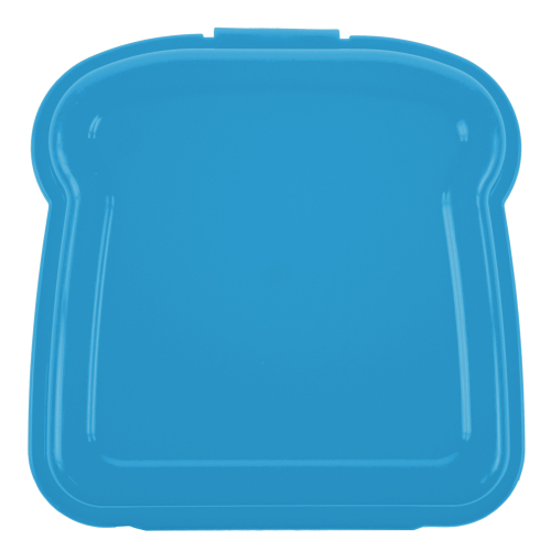 Pudełko śniadaniowe "kanapka" niebieski V9525-11 (1)