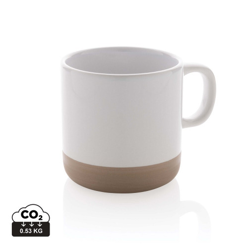 Kubek ceramiczny 300 ml Biały P434.113 (9)