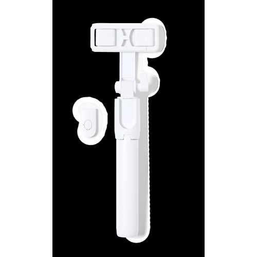 Wielofunkcyjny składany statyw do telefonu, uchwyt do selfie Biały V1364-02 (10)