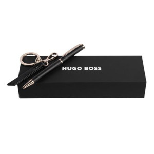 Zestaw upominkowy HUGO BOSS długopis i brelok - HAK311H + HSC3114H