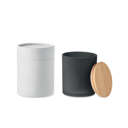 Świeca woskowa roślinna 120 gr Czarny MO6612-03 (2)