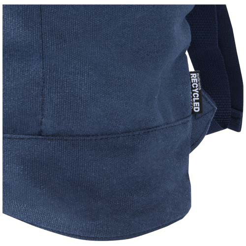 Recanvas plecak ze zwijaną górą o pojemności 16 l wykonany z materiałów z recyklingu z certyfikatem GRS Granatowy 13012355 (6)