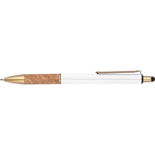Długopis metalowy Capri biały 369006 (1)