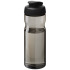 H2O Active® Eco Base 650 ml bidon sportowy z odchylaną pokrywką Czarny 22010090  thumbnail