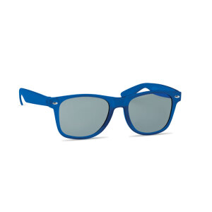 Okulary przeciwsłoneczne RPET przezroczysty niebieski