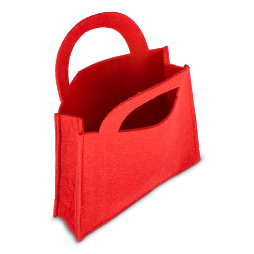 Filcowa torba prezentowa 15 x 21 cm Czerwony LT90279-N0021 (3)