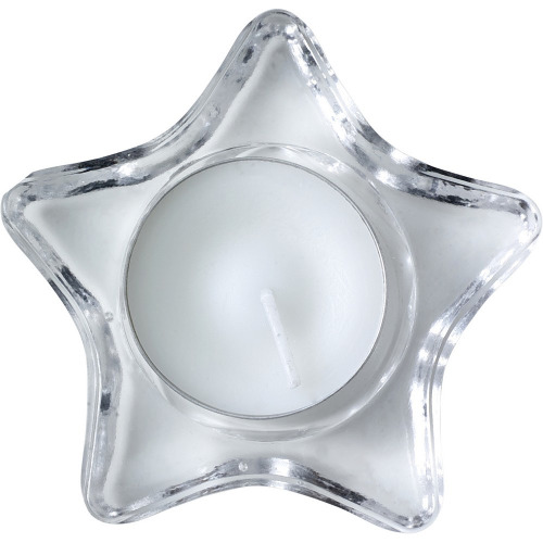 Świecznik "gwiazda" Srebrny V8821-32 (3)