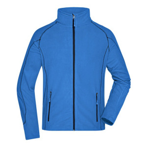 Bluza Polarowa Męska Oddychająca - Aqua & Navy
