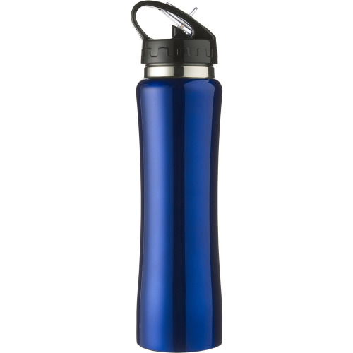 Bidon, butelka sportowa 500 ml ze słomką niebieski V8467-11 