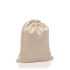 95g 100% Średni worek bawełniany ściągany sznurkiem / Cottoncord Medium Natural IP31109980  thumbnail