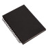 Notatnik A6 (kartki w linie) czarny V2580-03  thumbnail