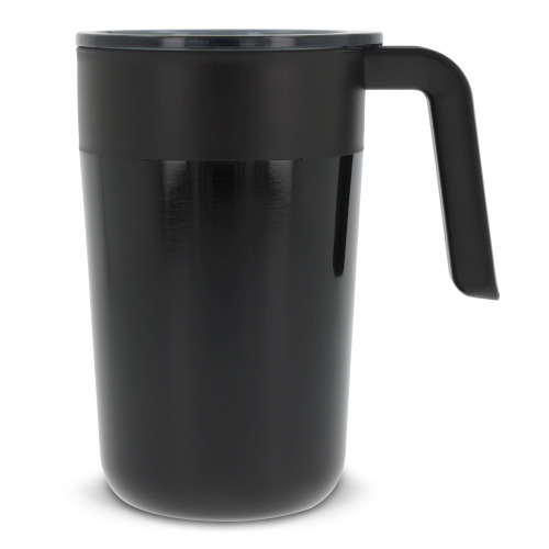 Kubek do kawy o podwójnych ściankach 400ml Czarny LT98834-N0002 (3)