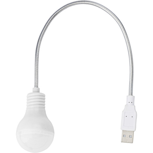 Lampka USB "żarówka" biały V3508-02 