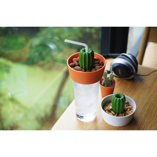 Miseczka na przekąski Cacnuts Pomarańczowy QL10284-OR-GN (3)