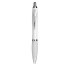 Długopis z miękkim uchwytem biały KC3314-06  thumbnail