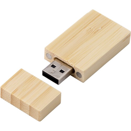 Bambusowa pamięć USB 32 GB beżowy V0346-20 