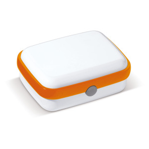 Lunchbox Fresh 1000ml Biały / pomarańczowy