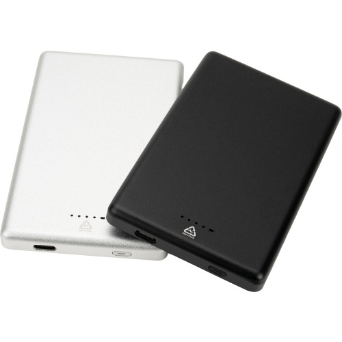 Power bank 5000 mAh z ładowarką indukcyjną Magsafe DONETSK Czarny 395803 (10)