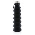 Składana butelka sportowa 550 ml z karabińczykiem Czarny P432.621 (4) thumbnail