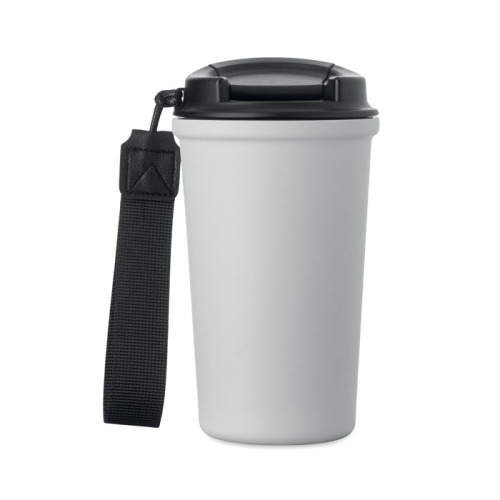 Kubek 400 ml stal recykling Bialy MO3156-06 (2)