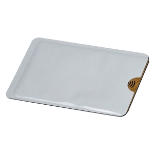 Etui na karty z ochroną RFID aluminiowe EDINBURGH biały