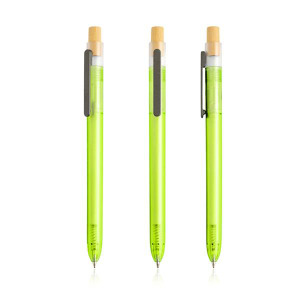 Dlugopis z recyklingowanego plastiku / OPC Translucid Jasnozielony