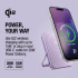 Fresh 'n Rebel Powerbank bezprzewodowy 10000 mAh kompatybilny z MagSafe Liliowy LT49745-N0071 (9) thumbnail