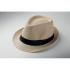 Papierowy kapelusz słomkowy Bezowy MO2367-13 (4) thumbnail