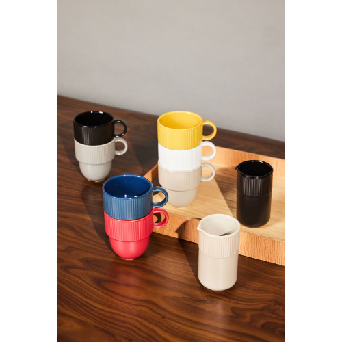 Kubek z uchem INKA, biały Biały 5018533- (7)