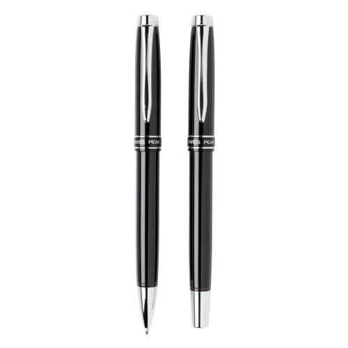 Zestaw piśmienniczy Swiss Peak Heritage Czarny P610.460 (1)