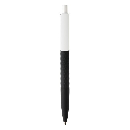 Długopis X3 z przyjemnym w dotyku wykończeniem czarny V1999-03 (2)