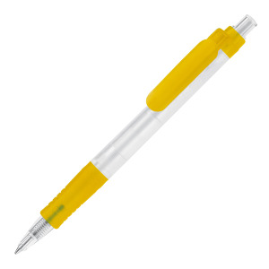 Długopis Vegetal Pen Clear przejrzysty Ecru / żółty