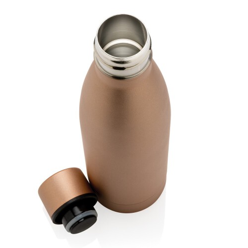 Próżniowa butelka sportowa 500 ml, stal nierdzewna z recyklingu brown P433.278 (3)