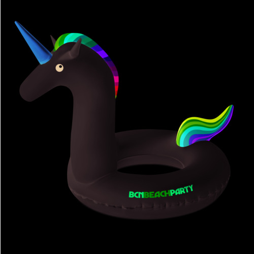 Dmuchany jednorożec Biały MO9305-06 (2)