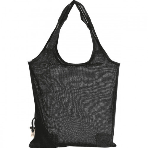 Torba bawełniana z recyklingu 118 g/m2 Modena Czarny 526203 (3)