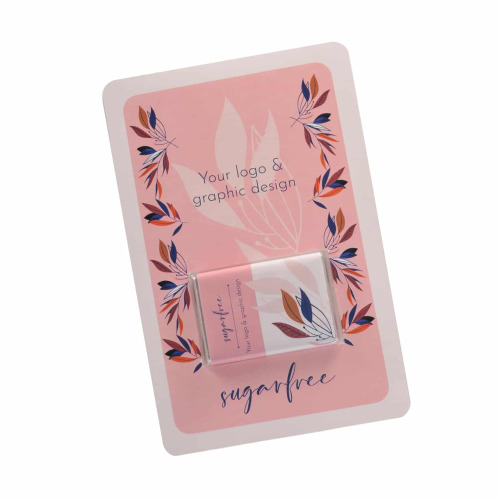 Mini czekoladka Promo Card - tabliczka 10 g Wielokolorwy S0560S 