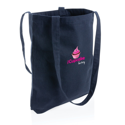 Torba z bawełny z recyklingu AWARE™ Niebieski P762.545 (3)