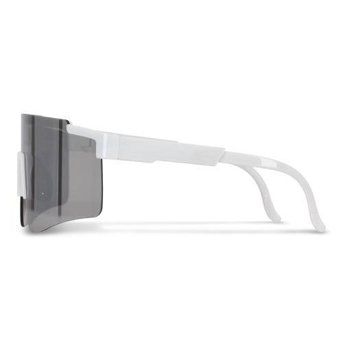 Sportowe okulary przeciwsłoneczne Tom R-PC z lustrzanymi soczewkami UV400 Biały LT86730-N0001 (2)