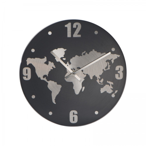 Zegar ścienny BALTAZAR Szary 4074407 