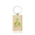 Brelok drewniany, prostokątny / Kylie Light Brown IP14081538 (2) thumbnail