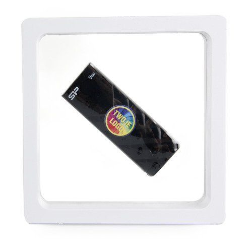 Średnia ramka na pendrive Biały EG 023406 (1)