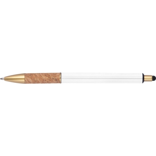 Długopis metalowy Capri biały 369006 (3)