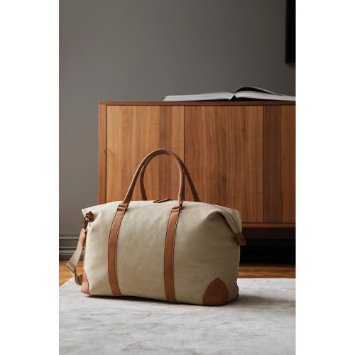 Torba sportowa, podróżna VINGA Bosler RPET Beżowy VG084-16 (3)