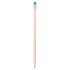 Ołówek z gumką zielony V1695-06  thumbnail