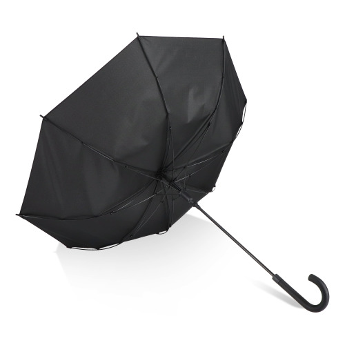 Verdure 190T Pongee 23" Wiatroodporny parasol z uchwytem, automatyczny Czarny LT97119-N0002 (3)
