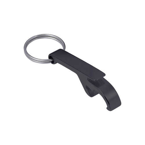 Brelok do kluczy, otwieracz do butelek i otwieracz do puszek Czarny V0639-03 (1)